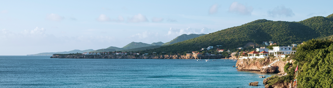 Curaçao’s western coastline