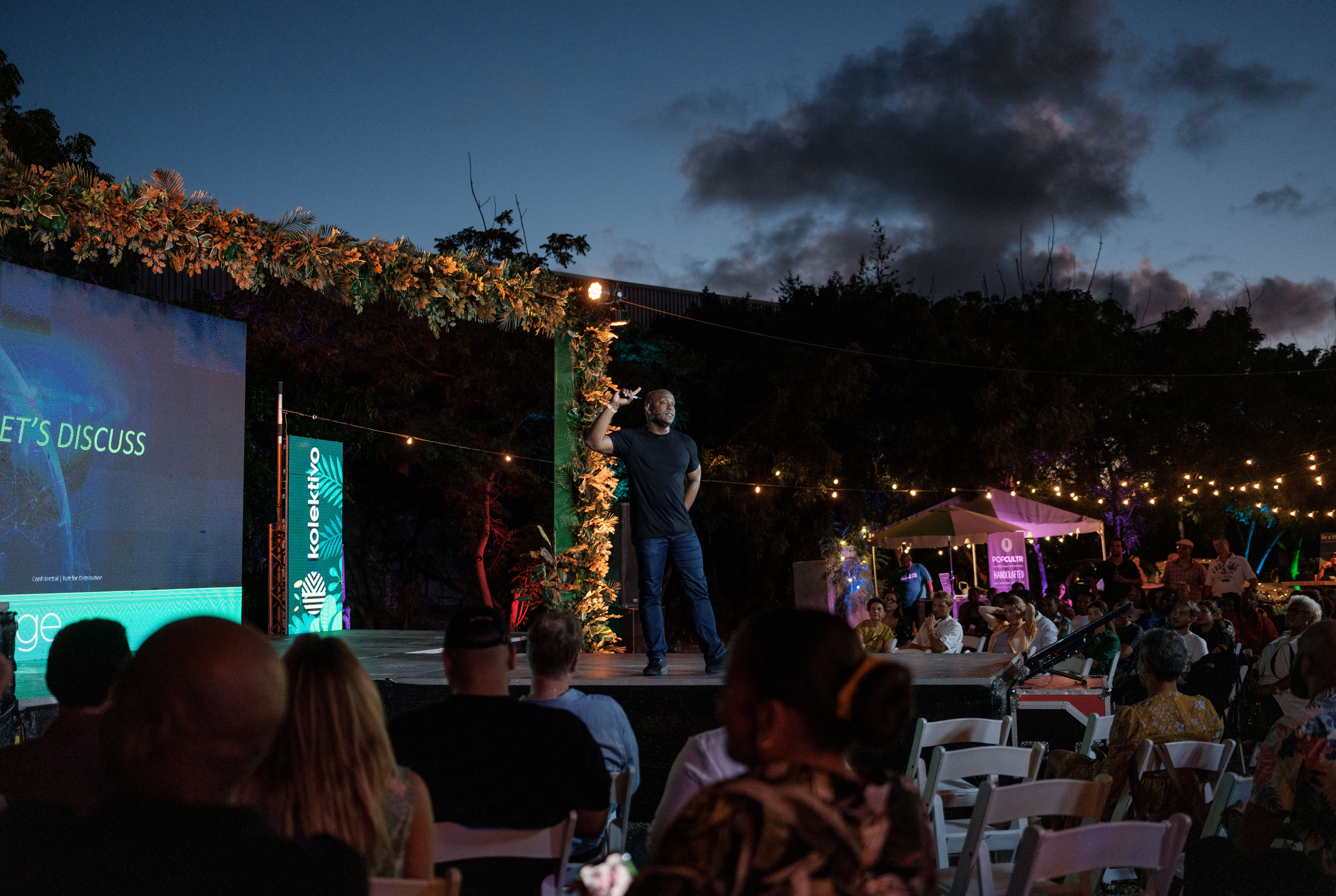 Kolektivo Festival — open-air evening stage